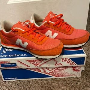 Orange New Balance
